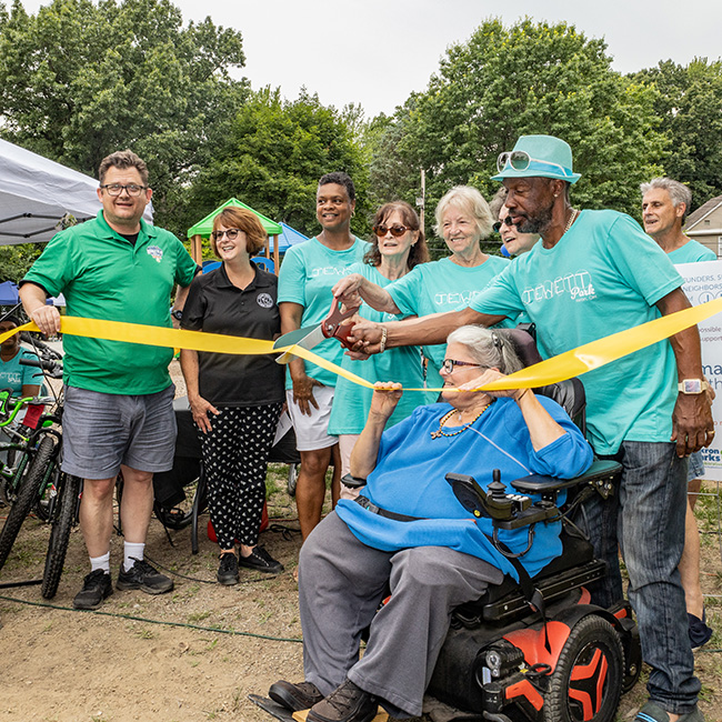 Jewett Park Rebuild Ceremony Home